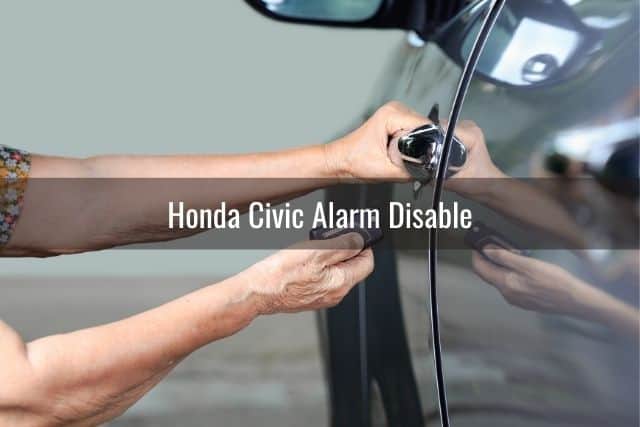 Honda Civic Alarm Disable