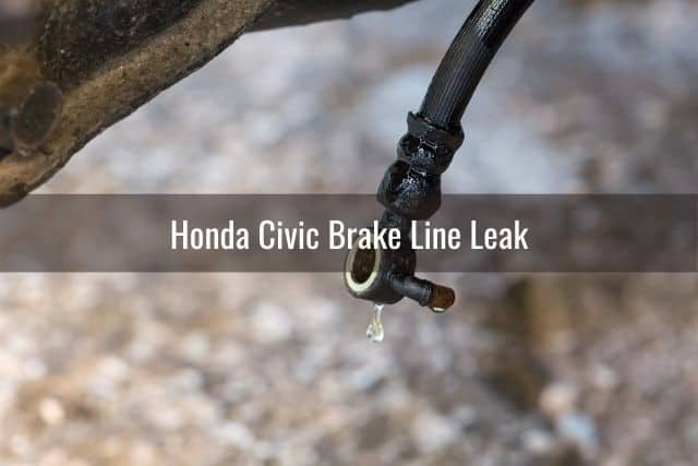 Honda Civic Brake Line Leak