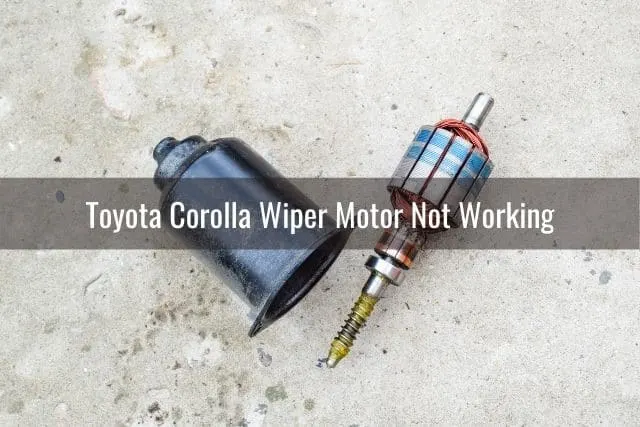 Electric wiper motor for car wipers.