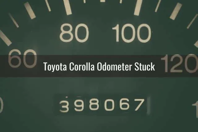 Toyota Corolla Odometer Stuck