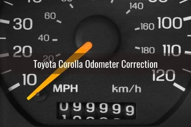 Toyota Corolla Odometer Correction
