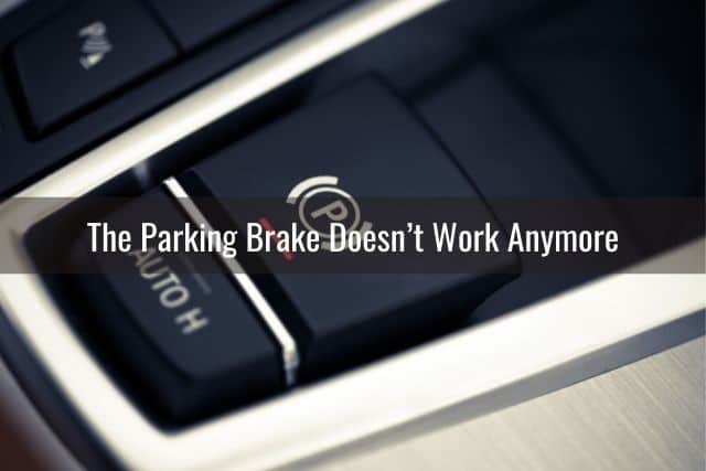 Car parking brake lever