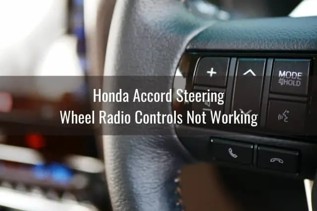 Car steering wheel radio controls