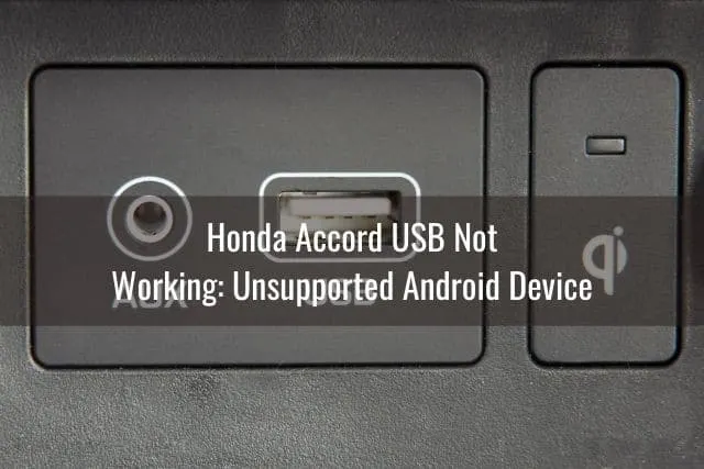 Car USB and AUX ports