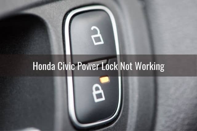 Car door power lock controls