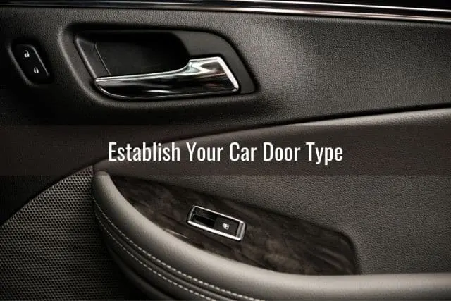 Car door handle inside