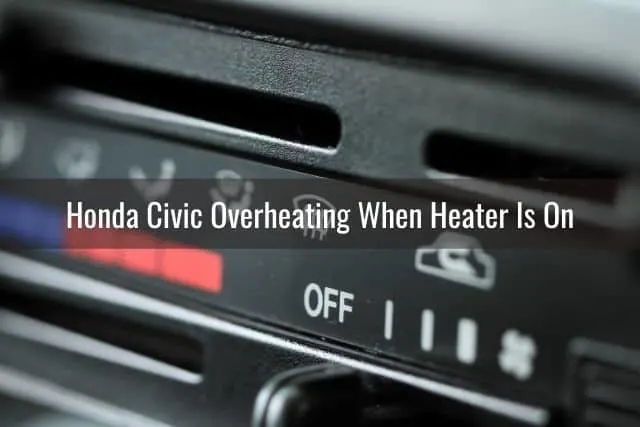 Car heater controls