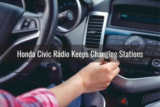 Car radio changing stations