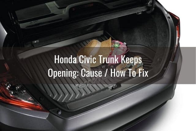 Honda Civic trunk tray