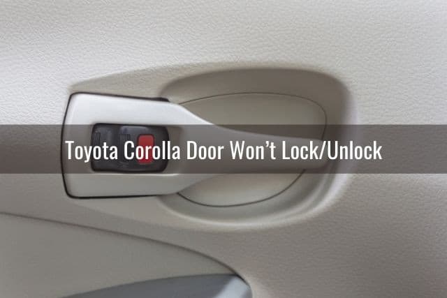 Inside car door handle