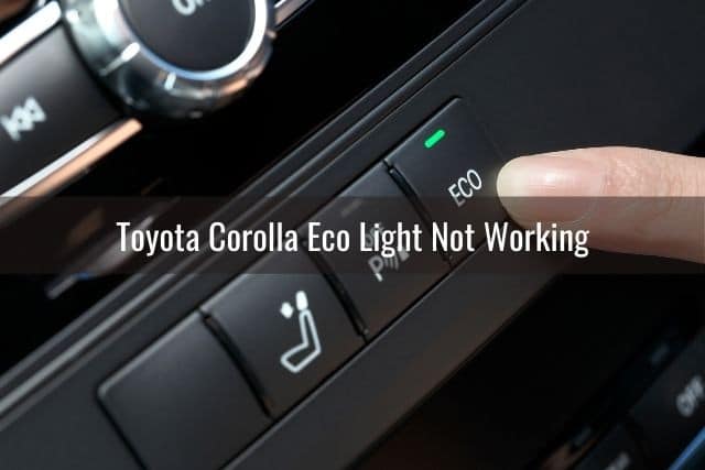 Car eoco light button on