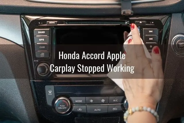 Finger adjusting car touch screen menu
