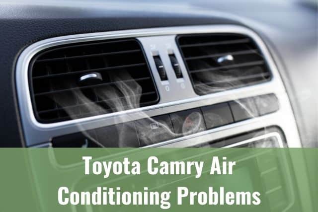 Car air conditioner blowing cold air