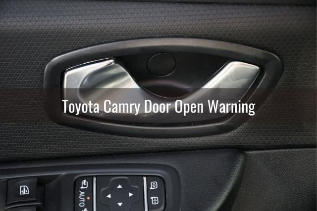 Car door handle with lock buttons