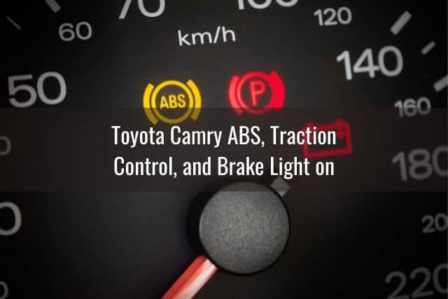 Car ABS brake indicator light