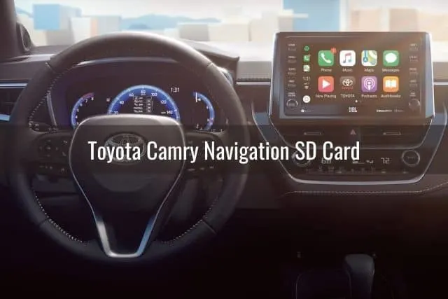 Car touchscreen GPS control