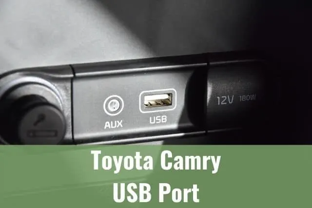 USB and Aux ports