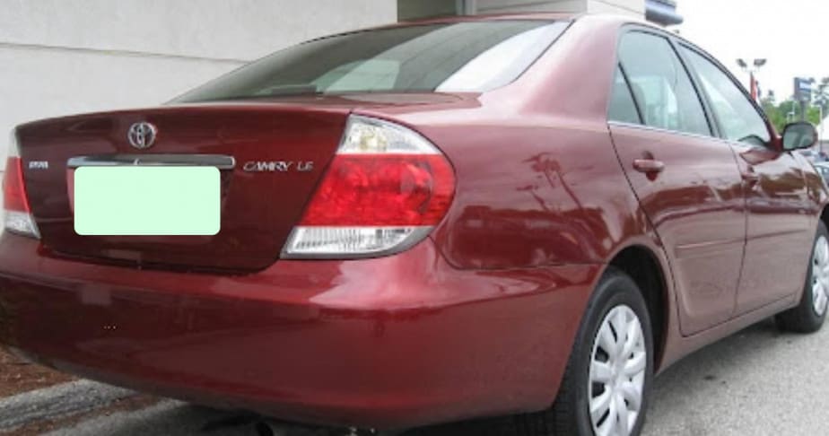 My Toyota Camry looks exactly like this, unfortunately I don't have the original photo of it.