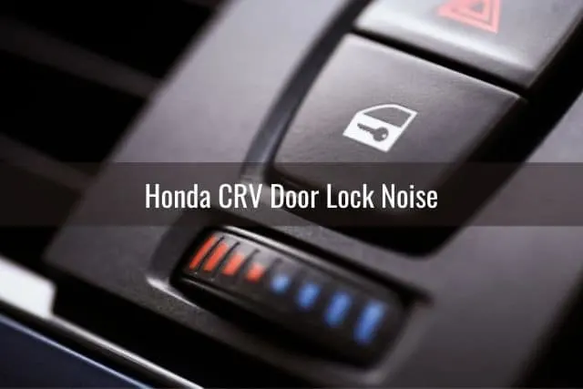 Car door lock button