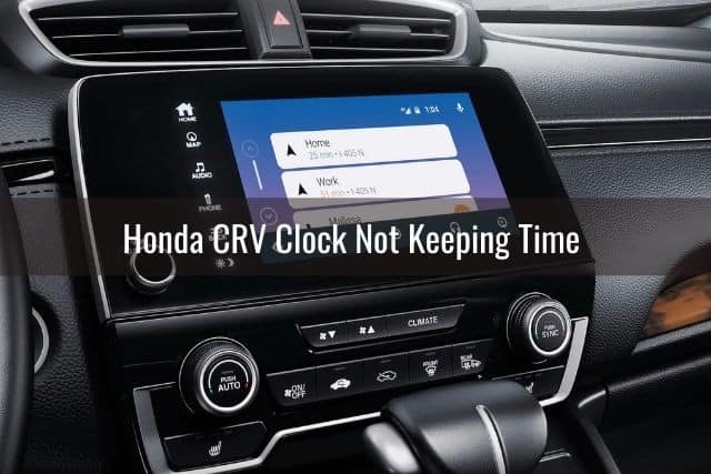 Car center touchscreen controls