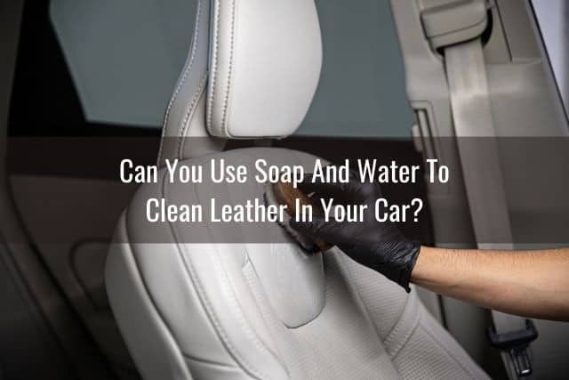 Scrub cleaning car leather seat