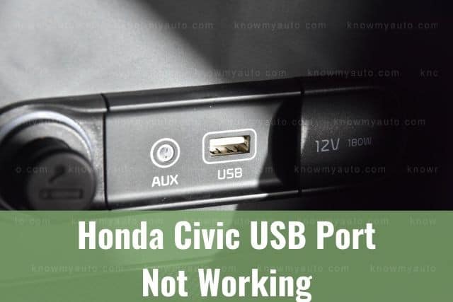 Car USB port
