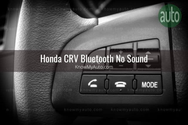 Bluetooth phone audio controls in car