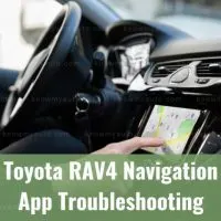 Using Car GPS navigation touchscreen