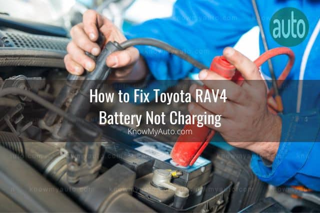 Car battery jump start with cables
