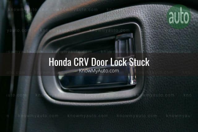 Car door handle lock