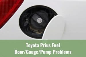 Open car fuel door