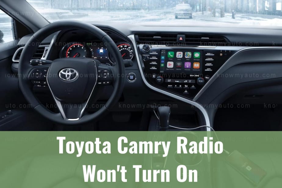 Car interior touchscreen controls