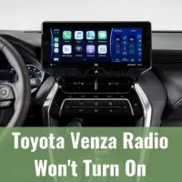 Car touchscreen controls