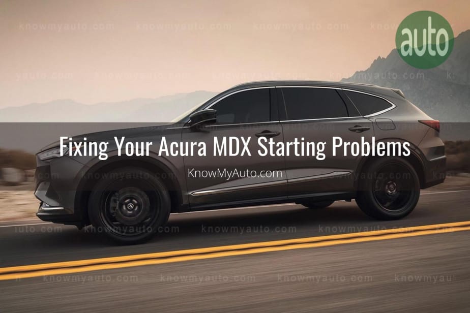 Gray Acura MDX driving on coastline highway