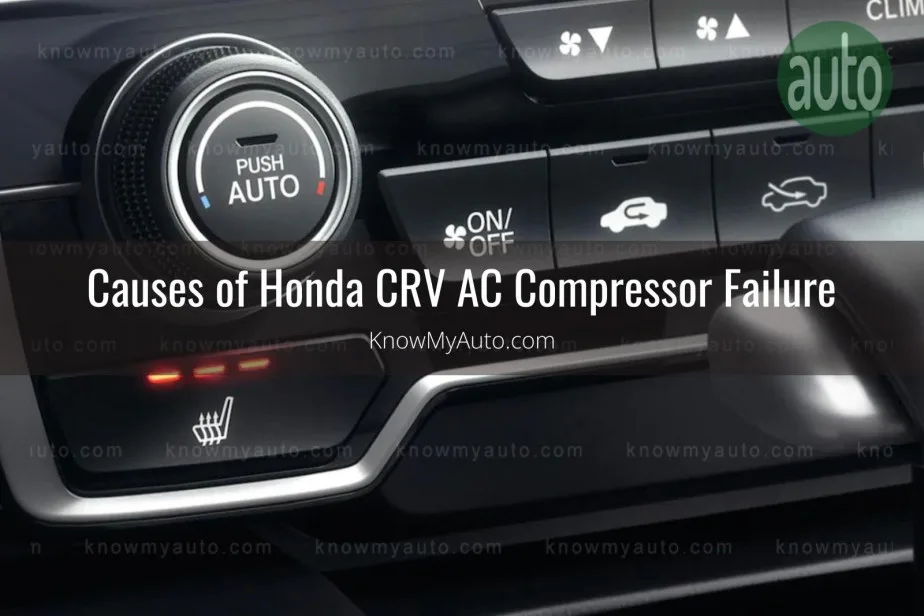 Honda CRV AC controls