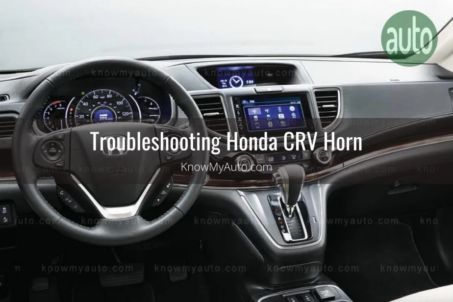 Honda CRV front leather interior