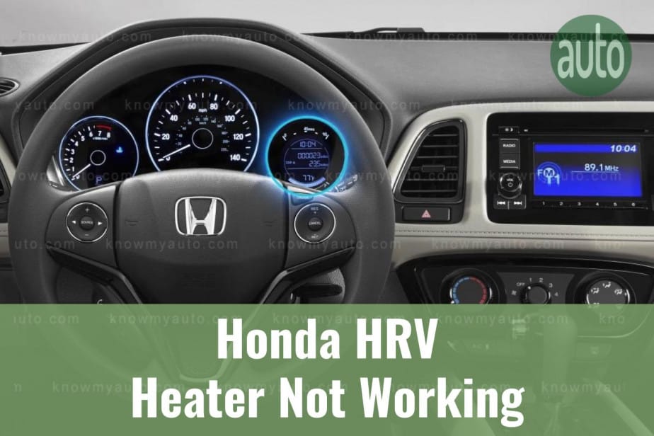 Honda HRV steering wheel and heater