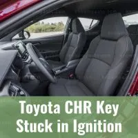 Toyota CHR driver side door open
