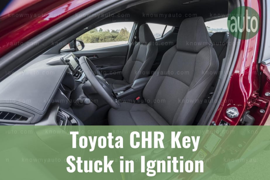 Toyota CHR driver side door open