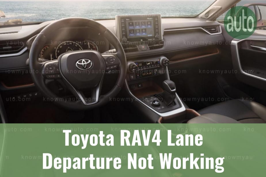Toyota RAV4 front interior drivers side