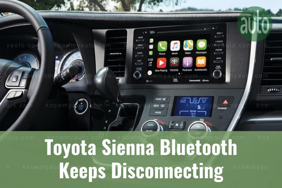 Toyota Sienna infotainment systme