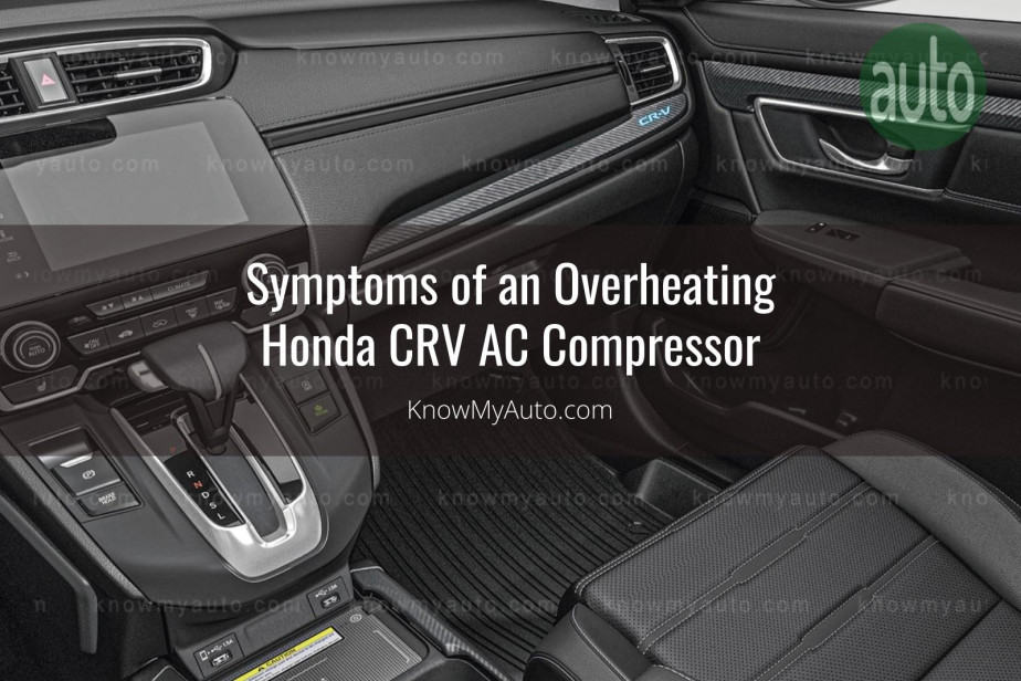 Honda CRV front cabin