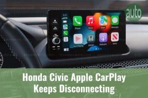Honda Civic CarPlay touchscreen