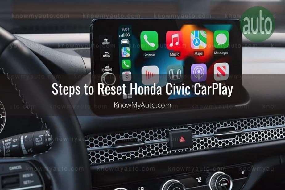 Honda Civic CarPlay Infotainment Console