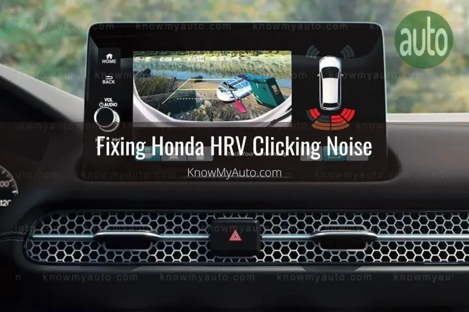 Honda HRV infotainment console
