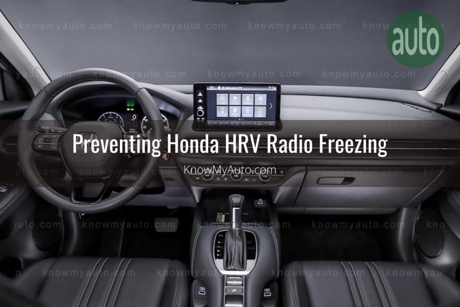 Front cabin of Honda HRV