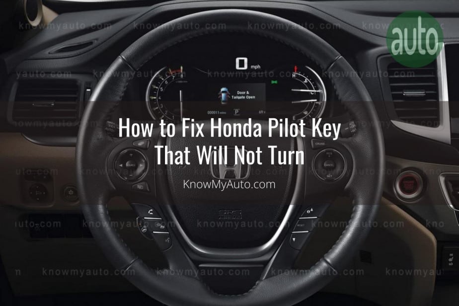 Honda Pilot steering wheel