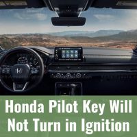 Honda Pilot front cabin