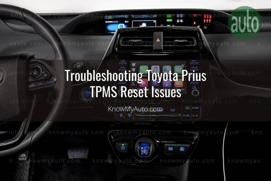 Toyota Prius infotainment console