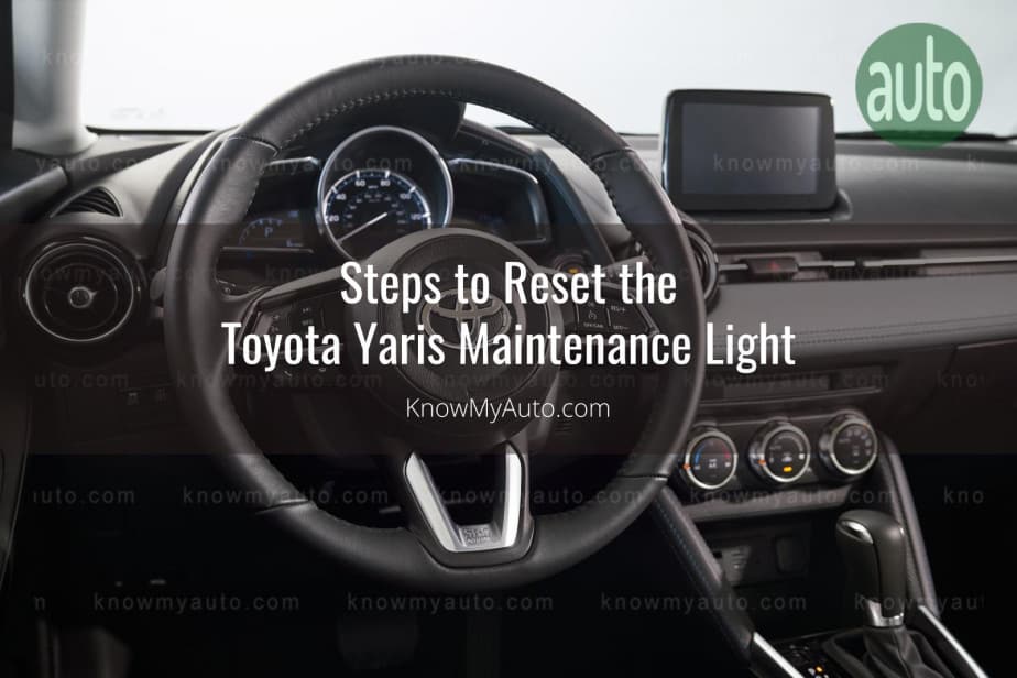 Toyota Yaris steering wheel